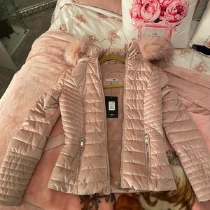 PINK FASHION NOVA WINTER COAT